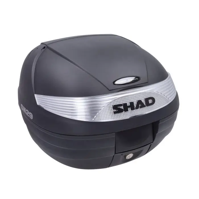 Shad Topcase 29L schwarz SH29 + abnehmbarer Trolley — Ansicht 7