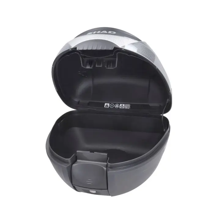 Topcase Shad SH33 schwarz 33L mit Trägerplatte für Scooter-Maxiscooter (Fassungsvermögen 1 Integralhelm + Zubehör) (l43xh31xp42cm) (D0B33200) — Ansicht 5