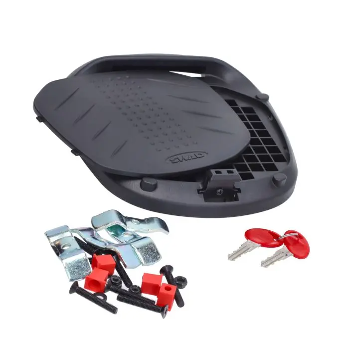 Topcase Shad SH33 schwarz 33L mit Trägerplatte für Scooter-Maxiscooter (Fassungsvermögen 1 Integralhelm + Zubehör) (l43xh31xp42cm) (D0B33200) — Ansicht 6