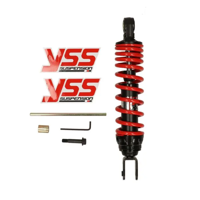 وائی ایس ایس ہائبرڈ ڈی ٹی جی شاک ابزاربر 280mm سرخ/سیاہ مناریلی — 5 ویو