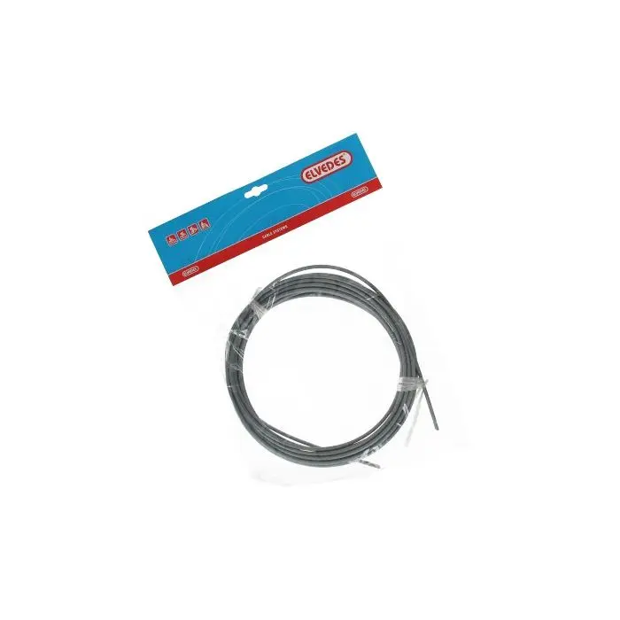 Elvedes Grey 4.9 mm Brake Hose with Liner (10 m roll)