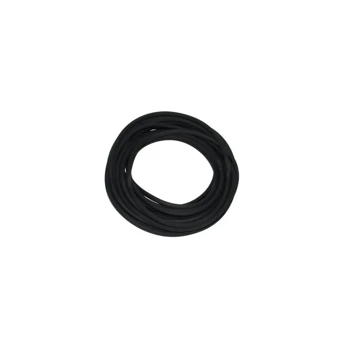 Durite essence caoutchouc 4x7mm noir rouleau 10m