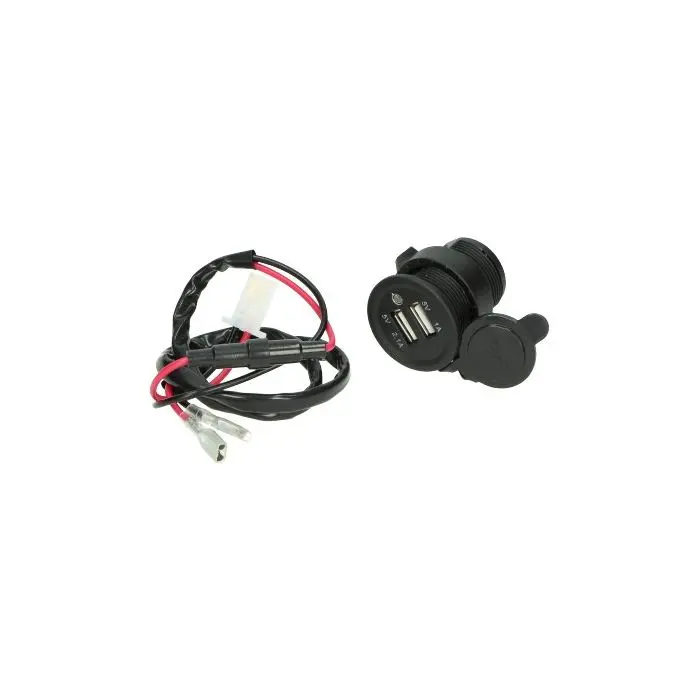 12V dual USB connection for phone charging Minicar, motorcycle, scooter