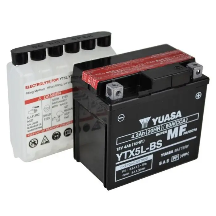 Акумулатор Yuasa YTX5L-BS без поддръжка