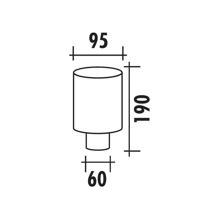 Polini Luftfilter rechts Durchmesser 60 mm Schaum 203.0164