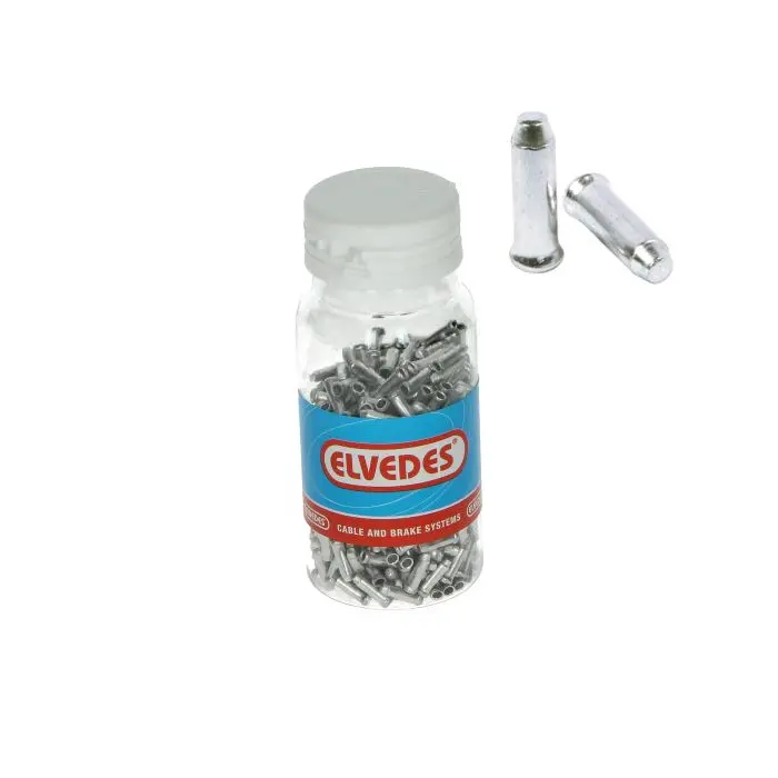 Elvedes کیبل اینڈ کیپ 2,30 ملی میٹر ایلومینیم 500 پی سی