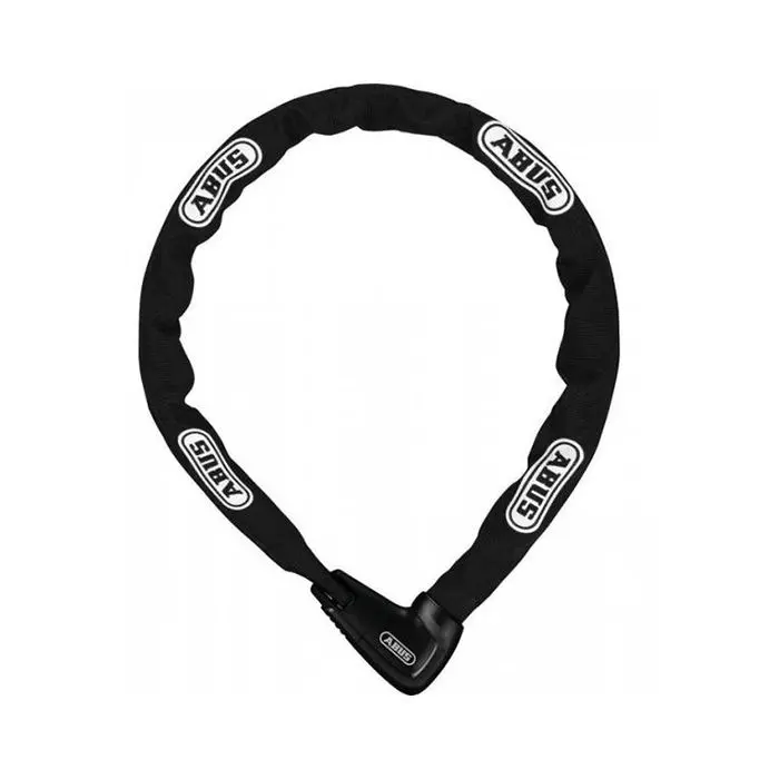 Abus Steel-O-Chain Kettenschloss mit festem Bügel 110 cm schwarz 9809/110