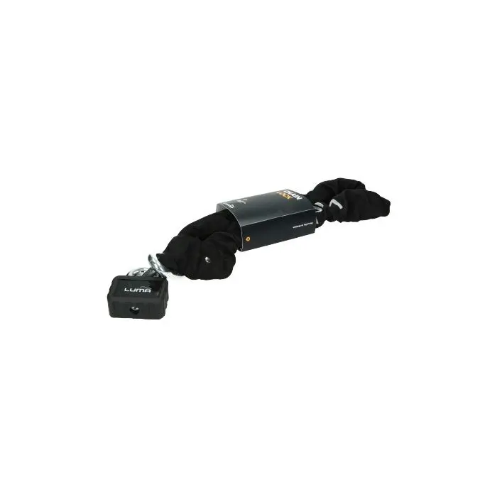 Luma Kettenschloss + 5-Sterne Schloss art + 120 cm schwarz
