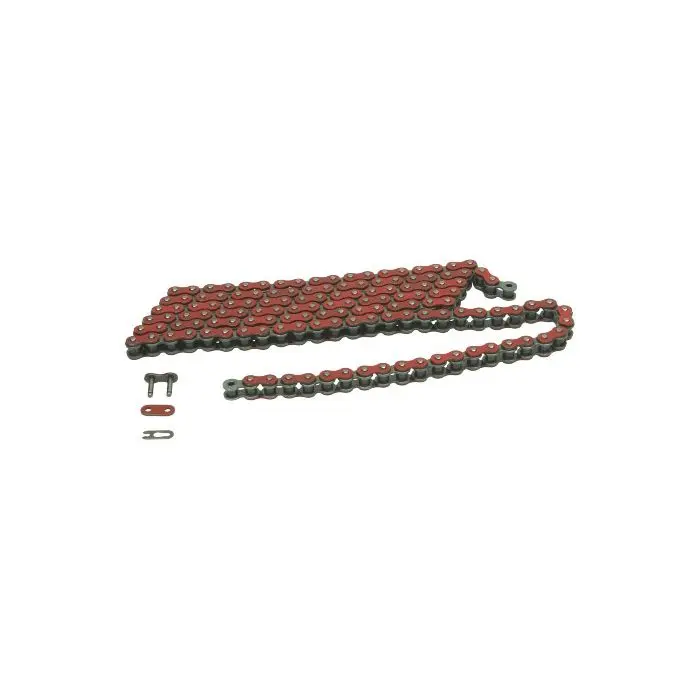 Kette 420-1/4 138 Glieder rot