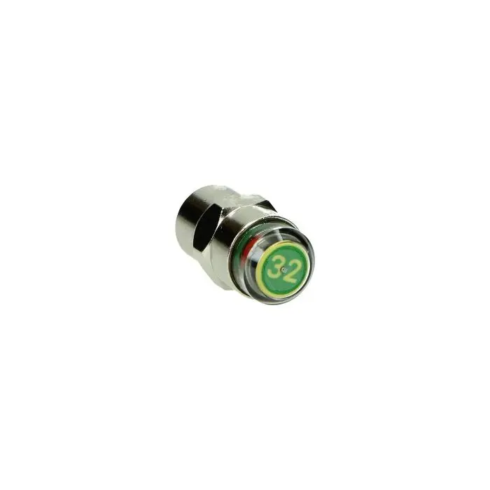 Ventilkappe mit Druckmesser 3,2 bar