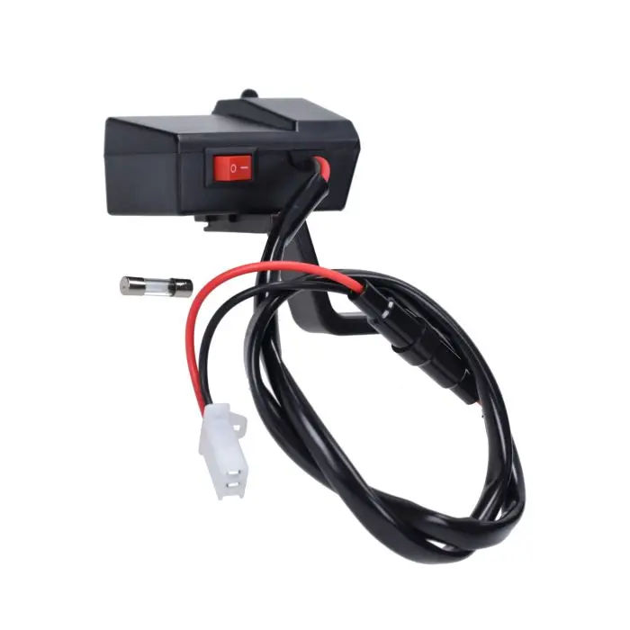 DMP 12V 범용 2포트 USB 충전기 배터리 전압 디스플레이
