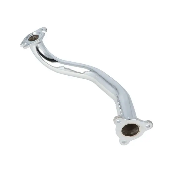 フロントエキゾーストパイプ Keeway クローム仕上げ — 第2ビュー