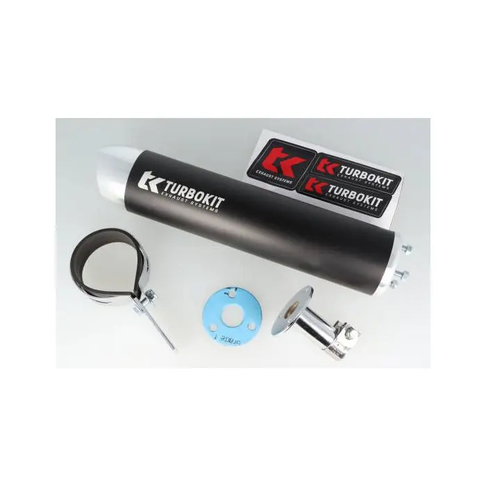 كُم عادم Turbokit عالمي 3 براغي 70x270مم أسود