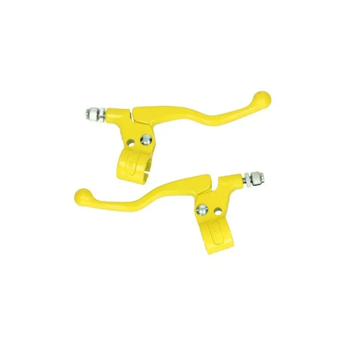 Levier Lusito court fixe jaune Camino pour Puch Maxi