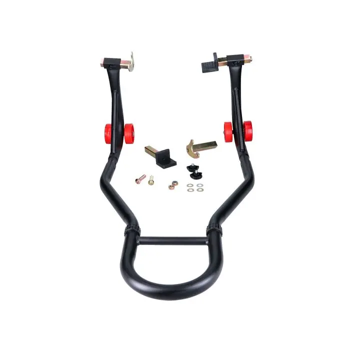 Power + professional paddock stand tool kit motorcycle/scooter/moto black — view 3