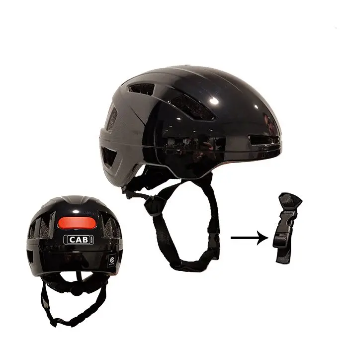 Cab Helm Pedelec/Roller Test NTA-8776 L/XL 58/62 hochglanz schwarz — Helme