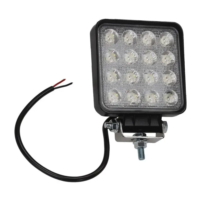 Projecteur phare DMP dirigé 12V 16 LED noir universel