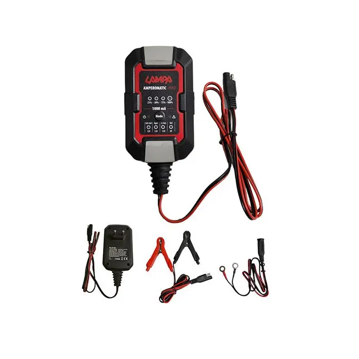 Chargeur de batterie Lampa 6/12 V intelligent 1 ampère 91730