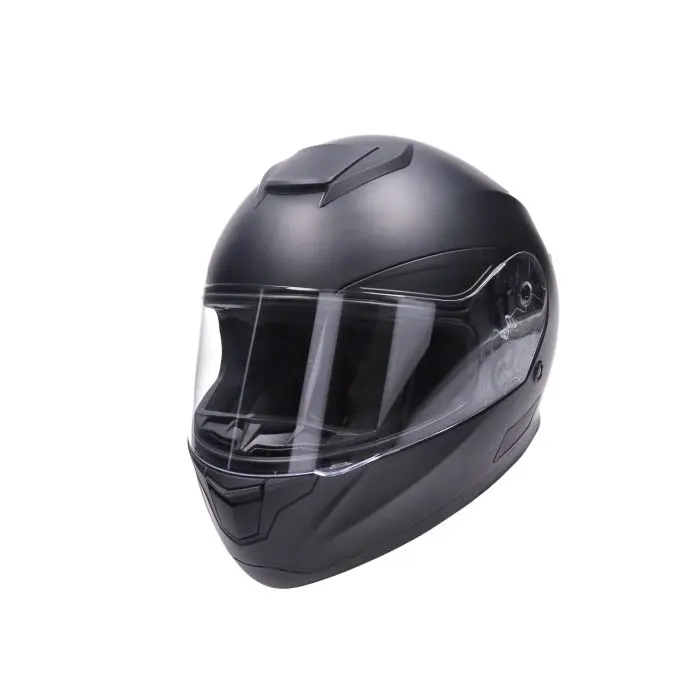 Integralhelm Cab E-06 XL schwarz matt/schwarz — Ansicht 5