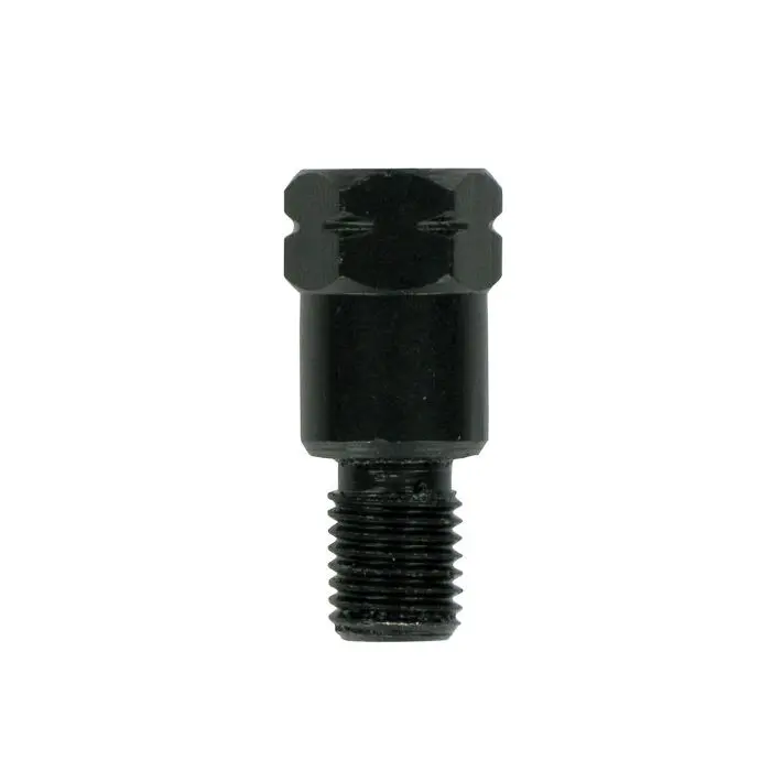 Adaptateur Lampa miroir universel fil de gauche à droite m10x1,25 noir 90137
