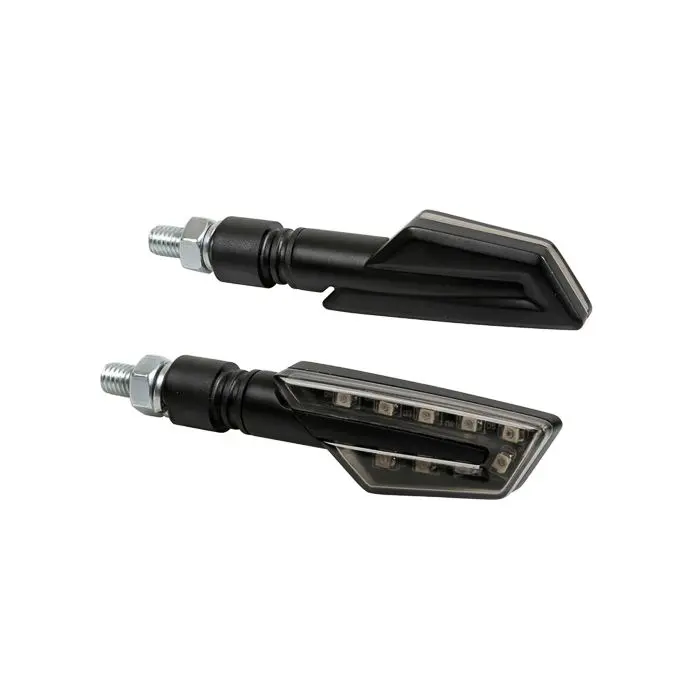 Lampa Blinkerset 12V Cyclone schwarz 90473