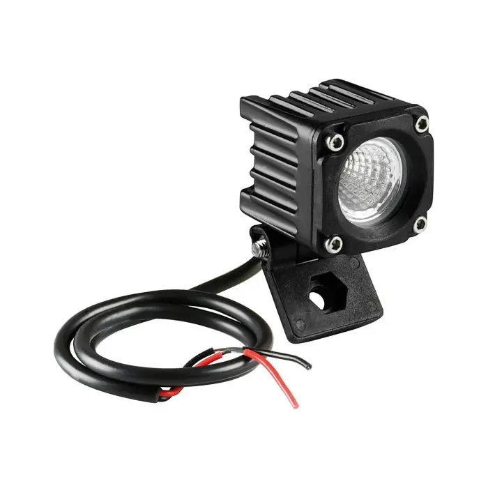 Projecteur phare Lampa WL-19 10W 6000K faisceau large noir