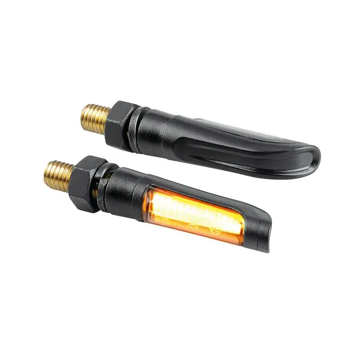 Clignotant Lampa approbation électronique dirigé noir 91627