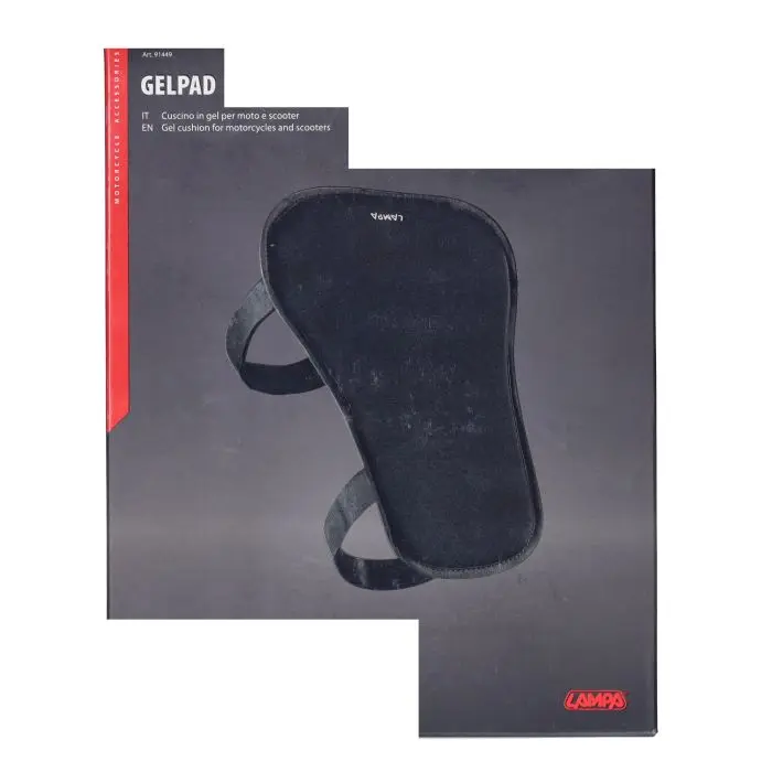 Gelkissen Lampa universell Sattel 20x28 cm schwarz