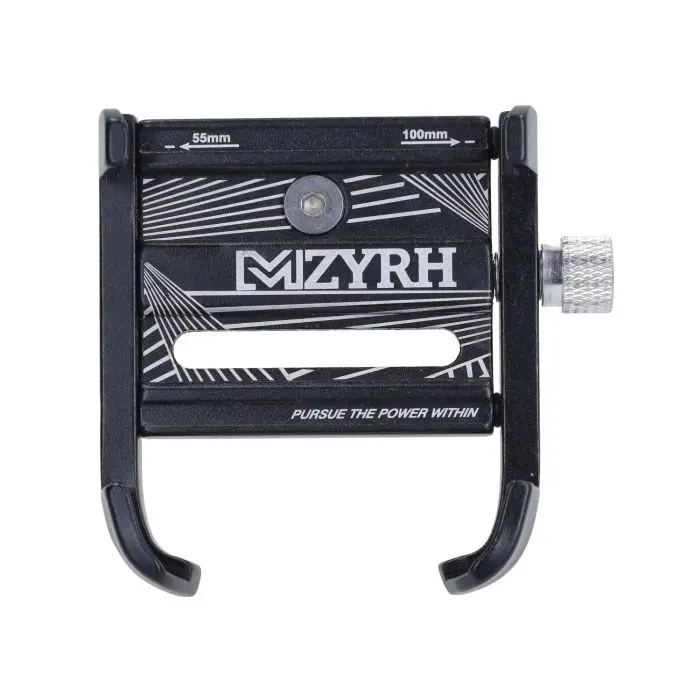 Verstellbarer Handyhalter Aluminium schwarz
