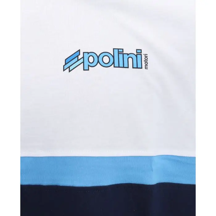 T-shirt Polini M blanc/bleu 098.2679/m