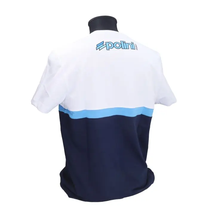T-shirt Polini blanc/bleu XL 098.2679/xl