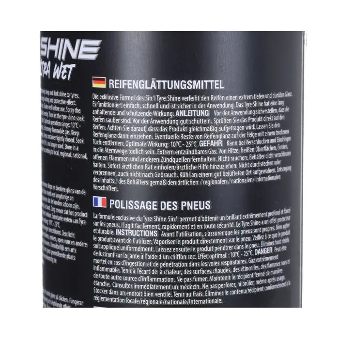 Reifen-Schwarz-Spray 650 ml 5 in 1