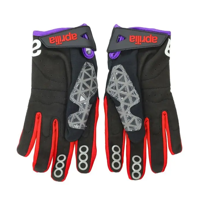 Original Aprilia Rennhandschuh Rad M schwarz/rot 8t0023m03blk
