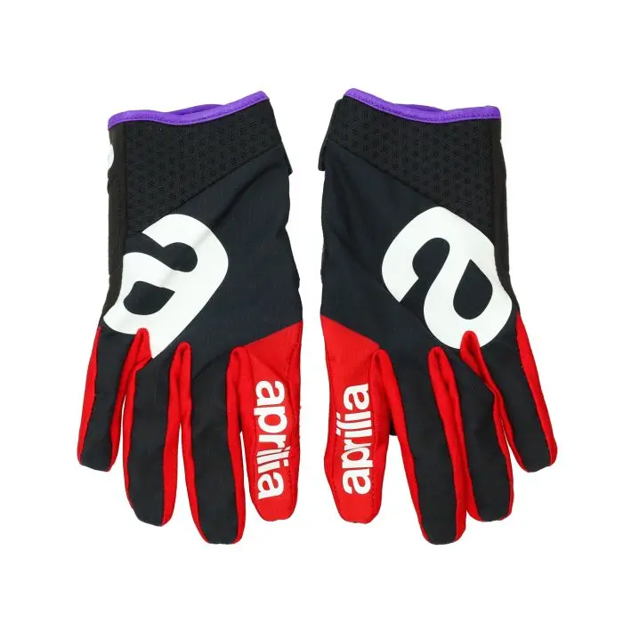 Original Aprilia Rennhandschuhe Größe L schwarz/rot 8t0023m04blk