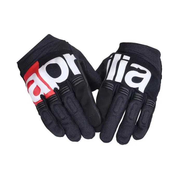 Original Aprilia Rennhandschuh-Set mit Fäusten und Touch - Air Dash Rapid - M schwarz 8t0003m03blk
