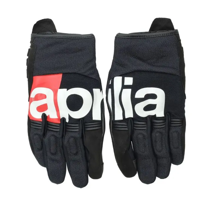 Original Aprilia Rennhandschuh-Set mit Fäusten und Touch - Air Dash Rapid - M schwarz 8t0003m03blk — Ansicht 3