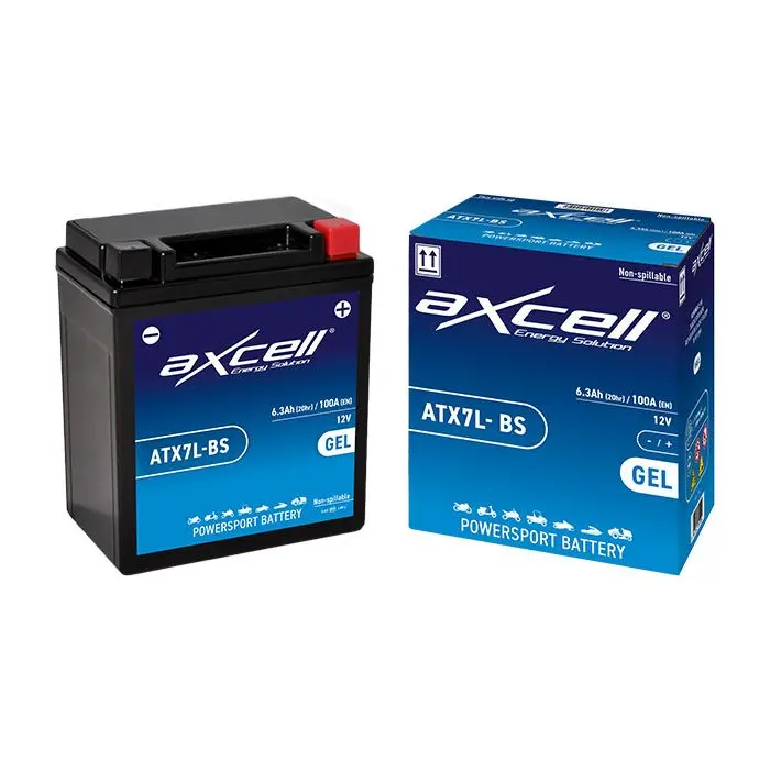 بطارية Axcell ATX7L-BS/YTX7L-BS جل Liberty، Iget، Primavera، Sprint، Zip 4T