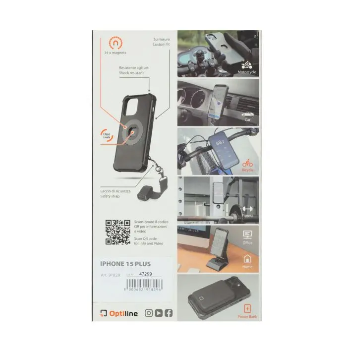 Lampa Magsafe Handyhülle DuoLock für iPhone 15 Plus 91829