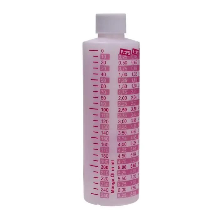シュミット 2ストローク 混合油用 目盛付き計量器 250ml ピンク — 第2ビュー