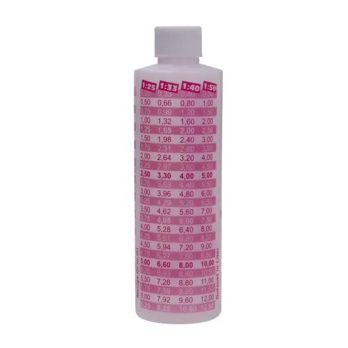 シュミット 2ストローク 混合油用 目盛付き計量器 250ml ピンク — 第3ビュー