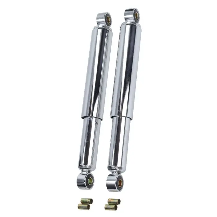 Satz Stoßdämpfer DMP fermer klassisch 340 mm chrom Moped