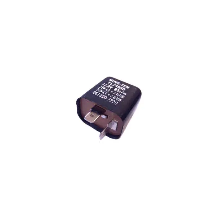 Relè lampeggiatore DMP 2 poli 12V 8W x2+3 Vision