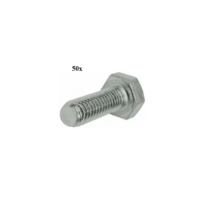 Болт шестигранный m6x25мм 50шт