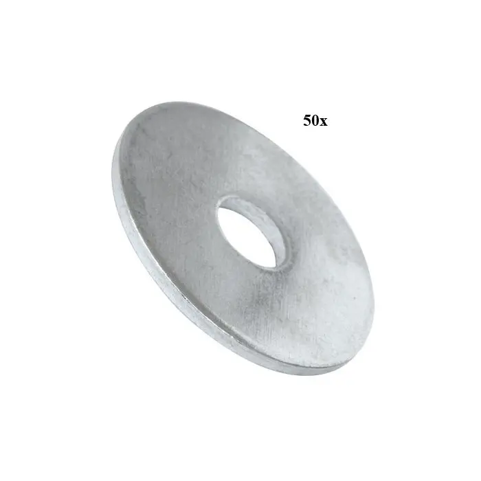 Breite Flachscheibe M6x25mm 50 Stück
