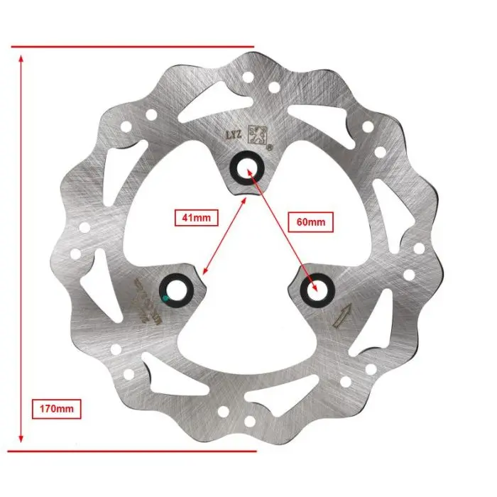 Peugeot bremseplade 170 mm 781020 — 4. billede