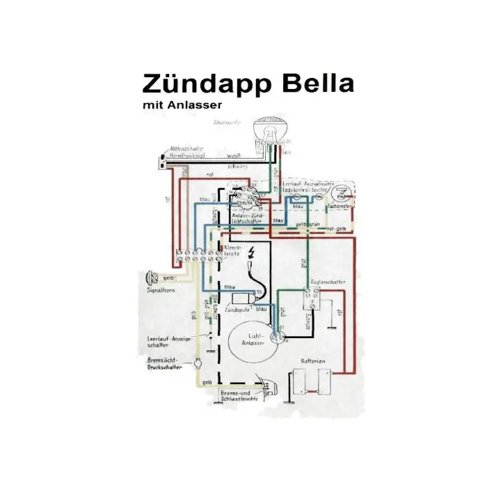 Електрически кабел за стартер Bella 203