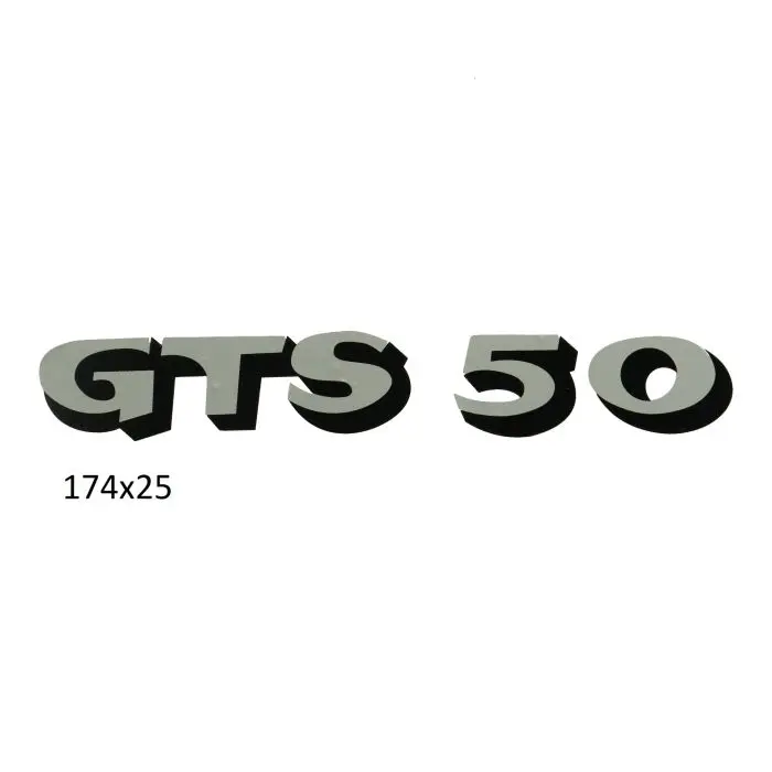 چپکنا چاندی/سیاہ GTS 50 Zundapp