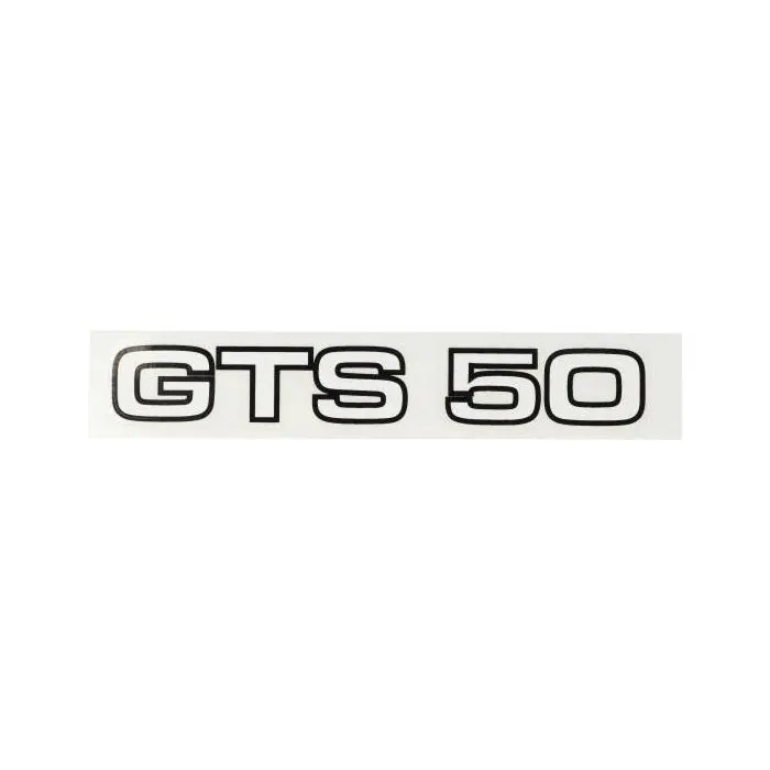 츈답 화이트/블랙 GTS 50 스티커 — (sans marque), 데코레이션 & 스티커