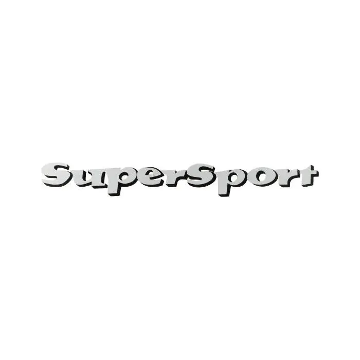 ステッカー Zündapp グレー/ブラック Zündapp Supersport