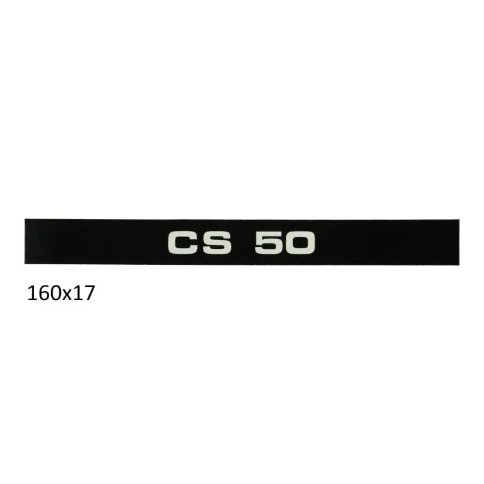 Zundapp 517 cs 50黑白侧风挡贴纸